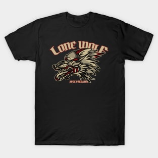 Vintage Wolf The Predator Creature T-Shirt